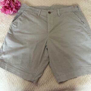 American Eagle Outfitters Light Gray Flat Front Shorts